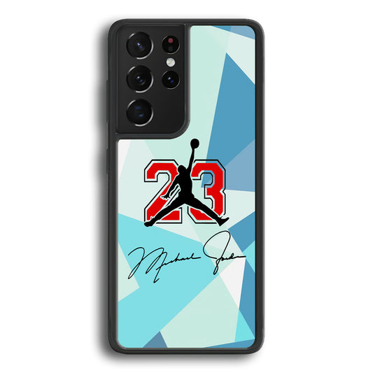 Air Jordan Signature Of Number Samsung Galaxy S21 Ultra Case - Ezzystore