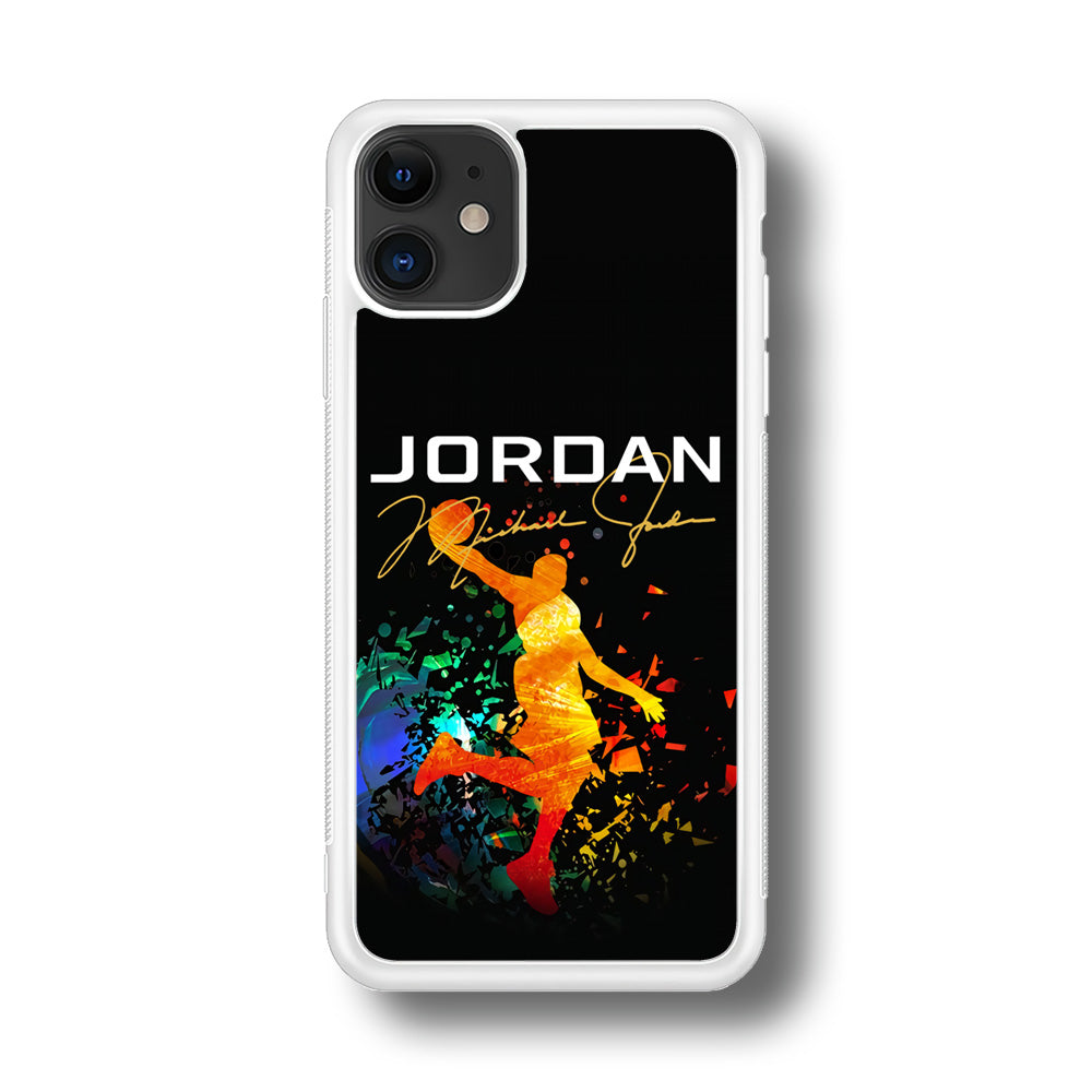 Air Jordan Slam Dunk Style Signature iPhone 11 Case