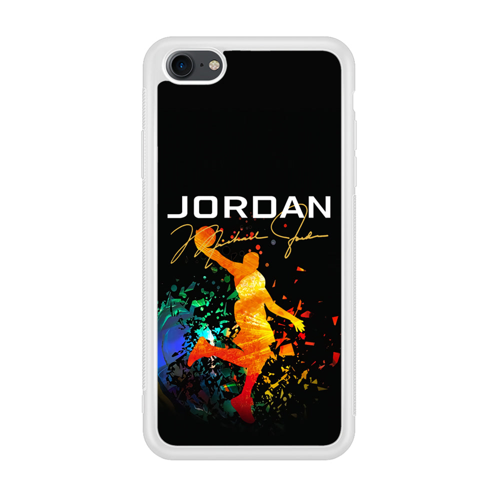 Air Jordan Slam Dunk Style Signature iPhone 8 Case