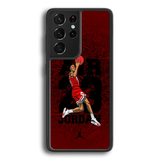Air Jordan Slamdunk Dancing Samsung Galaxy S21 Ultra Case - Ezzystore
