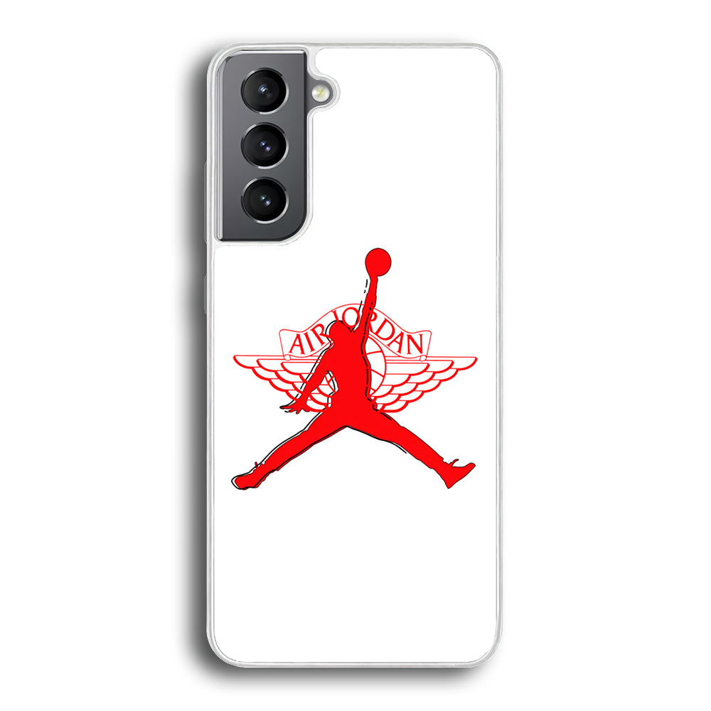 Air Jordan Symbol Emblem Samsung Galaxy S21 Plus Case