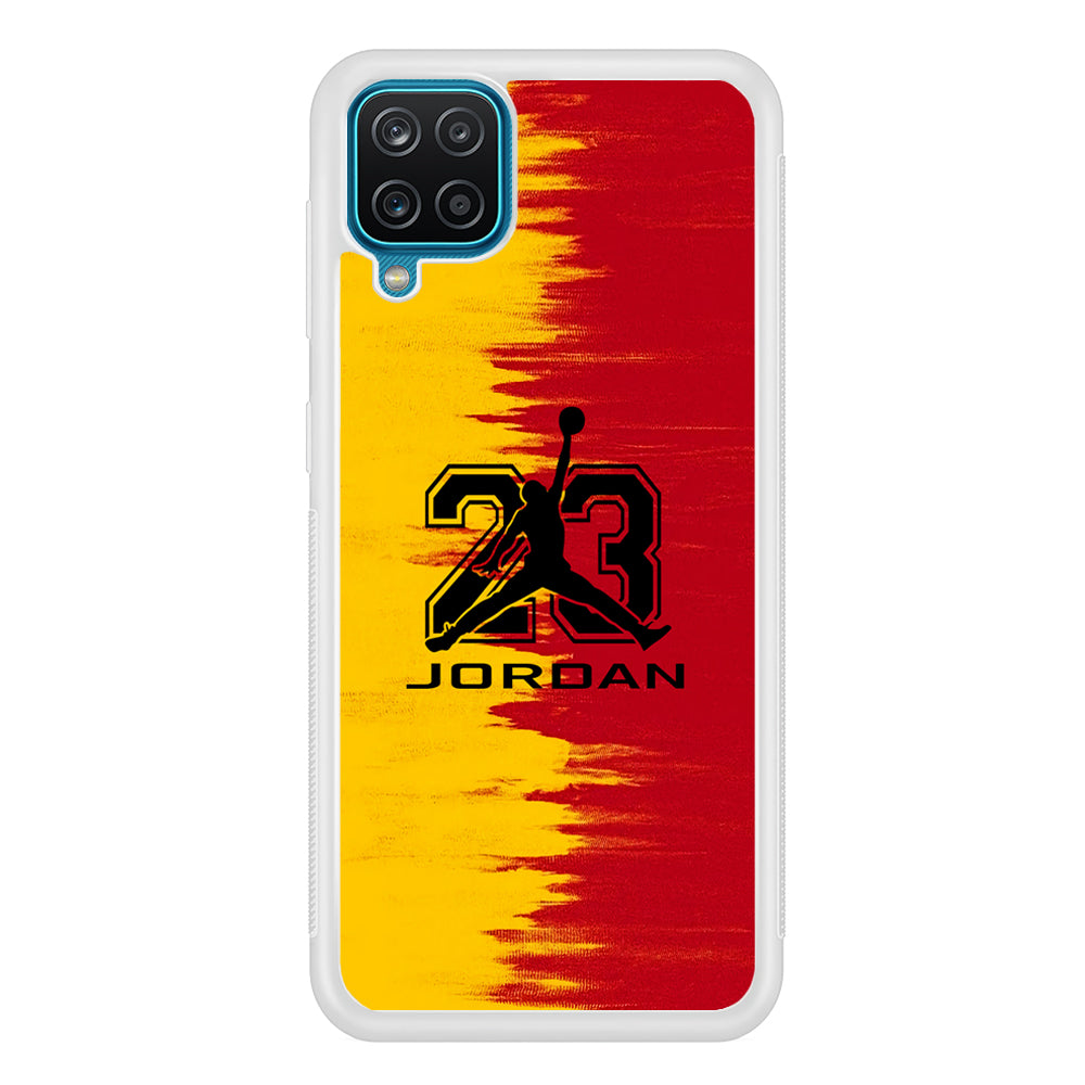 Air Jordan Two Side Colour Samsung Galaxy A12 Case