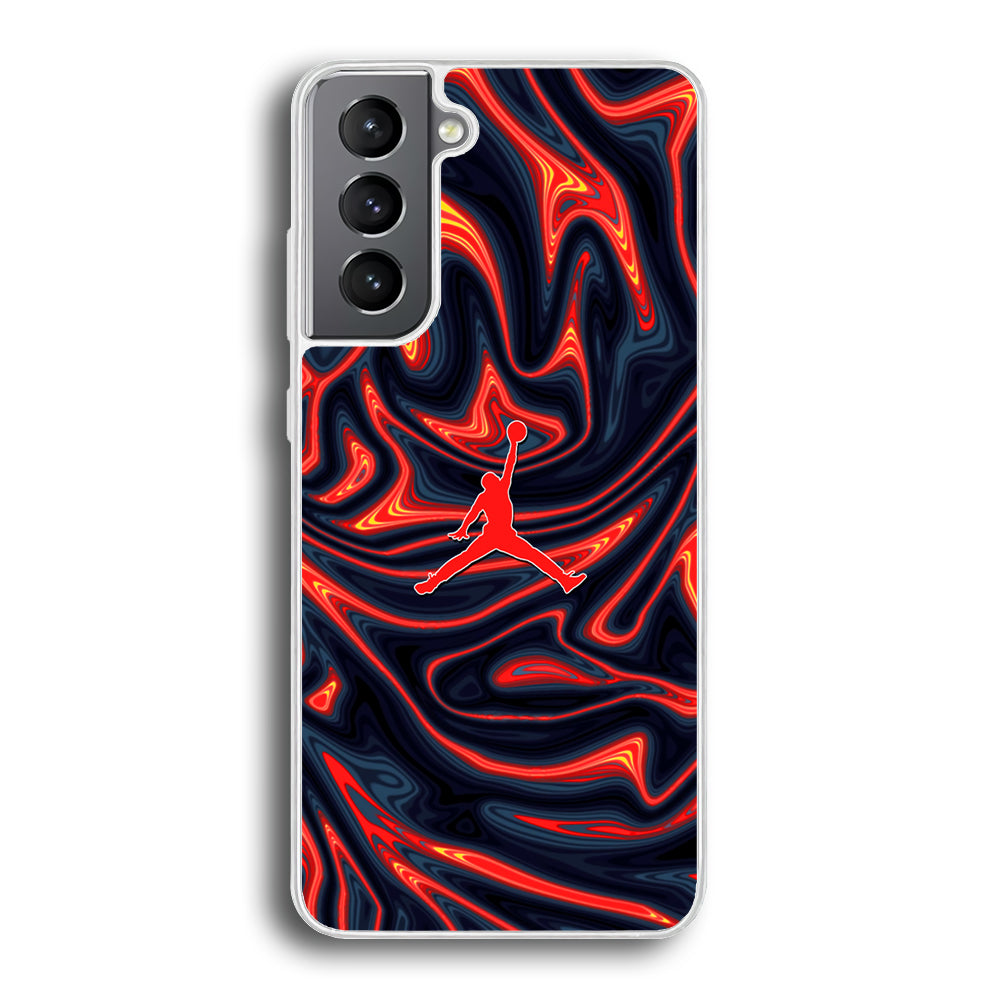 Air Jordan Volcanic Current Samsung Galaxy S21 Plus Case