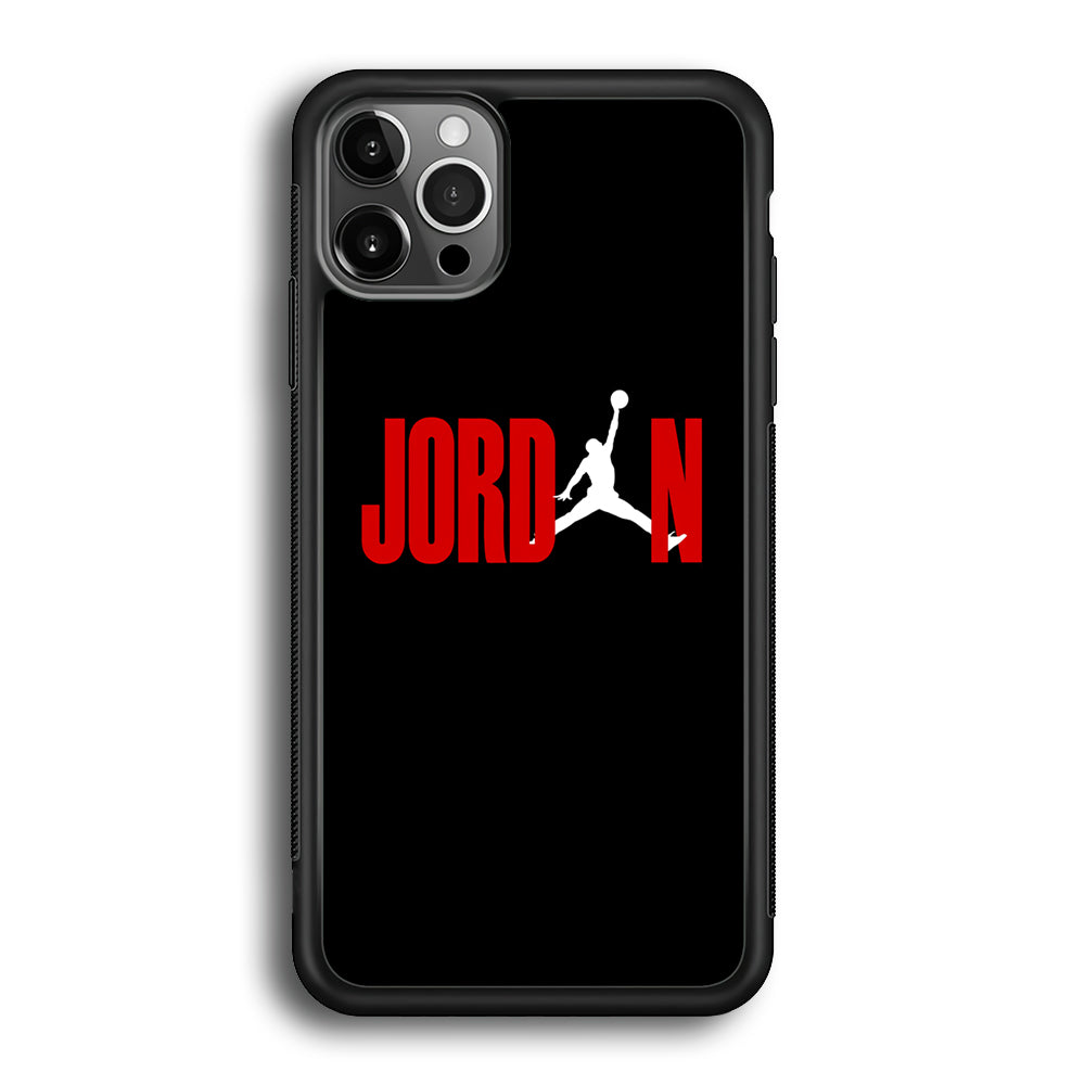 Air Jordan Word Icon iPhone 12 Pro Case