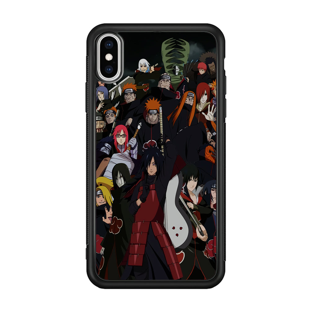 Akatsuki Vilains Character iPhone XS Case
