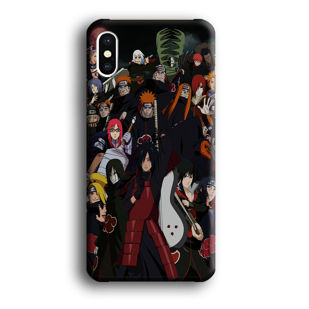 Akatsuki Vilains Character iPhone XS Case