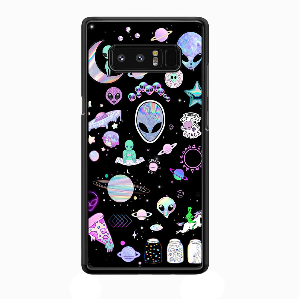 Alien Aesthetic Samsung Galaxy Note 8 Case