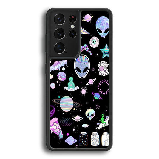 Alien Aesthetic Samsung Galaxy S21 Ultra Case - Ezzystore