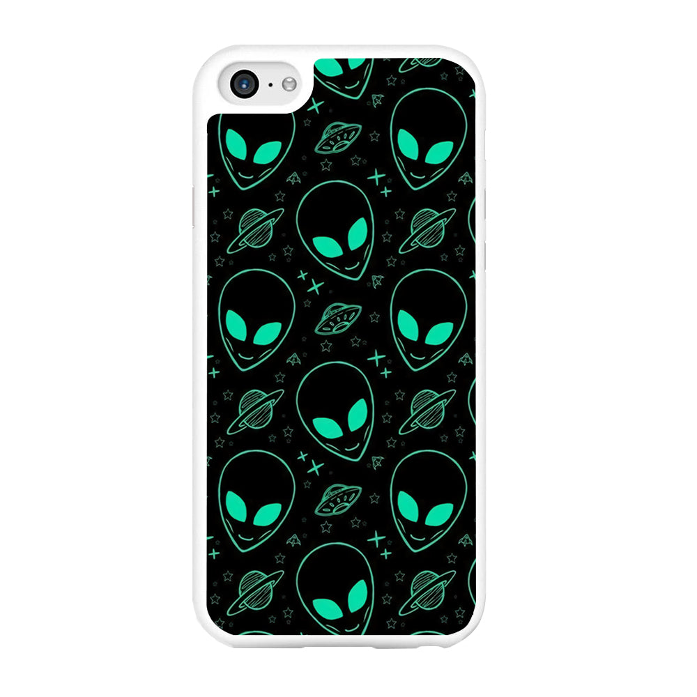 Alien Green Doodle iPhone 6 | 6s Case