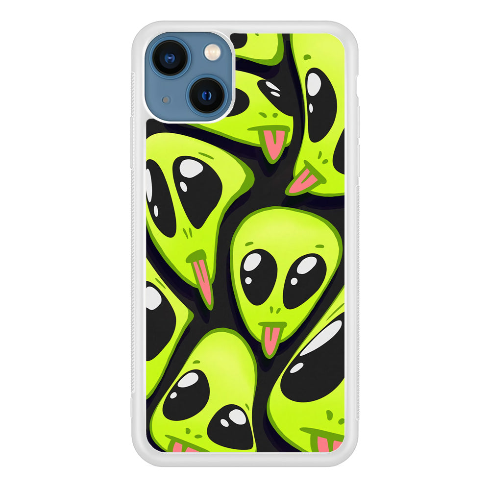 Alien Melting iPhone 13 Case