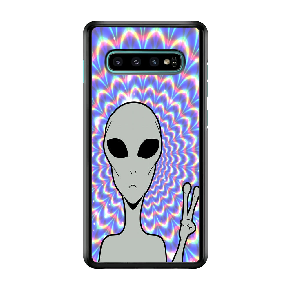 Alien Selfie Style Samsung Galaxy S10 Case