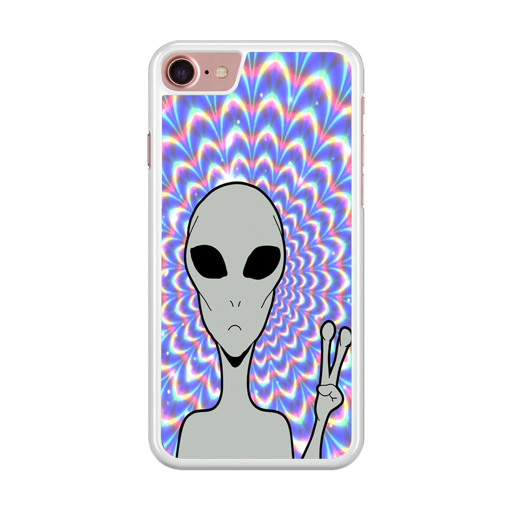 Alien Selfie Style iPhone 8 Case