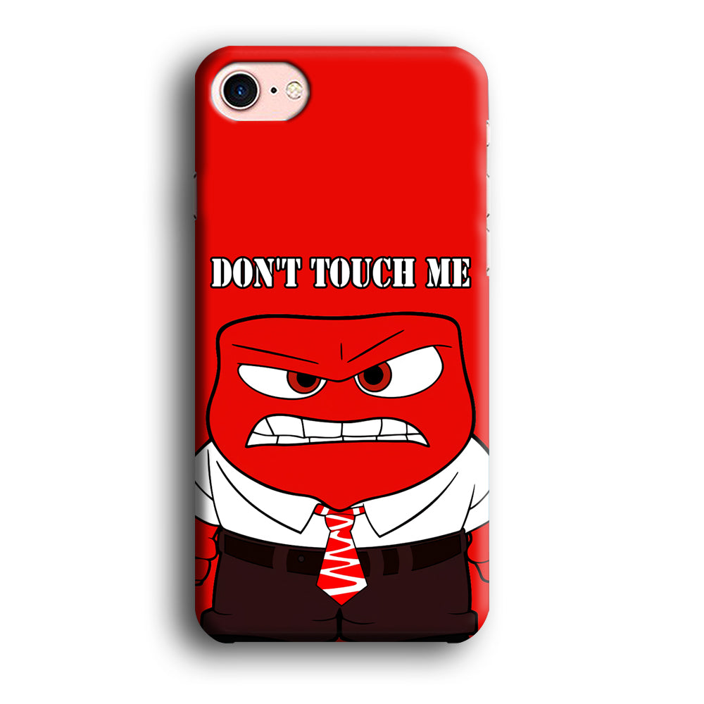 Angry Inside Out Don't Touch Me iPhone 8 Case
