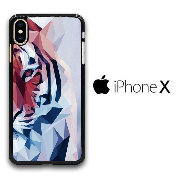 Animal Colour Tiger 02 iPhone X Case