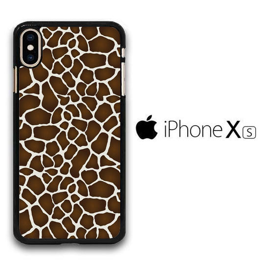 Animal Giraffe Skin 01 iPhone Xs Case