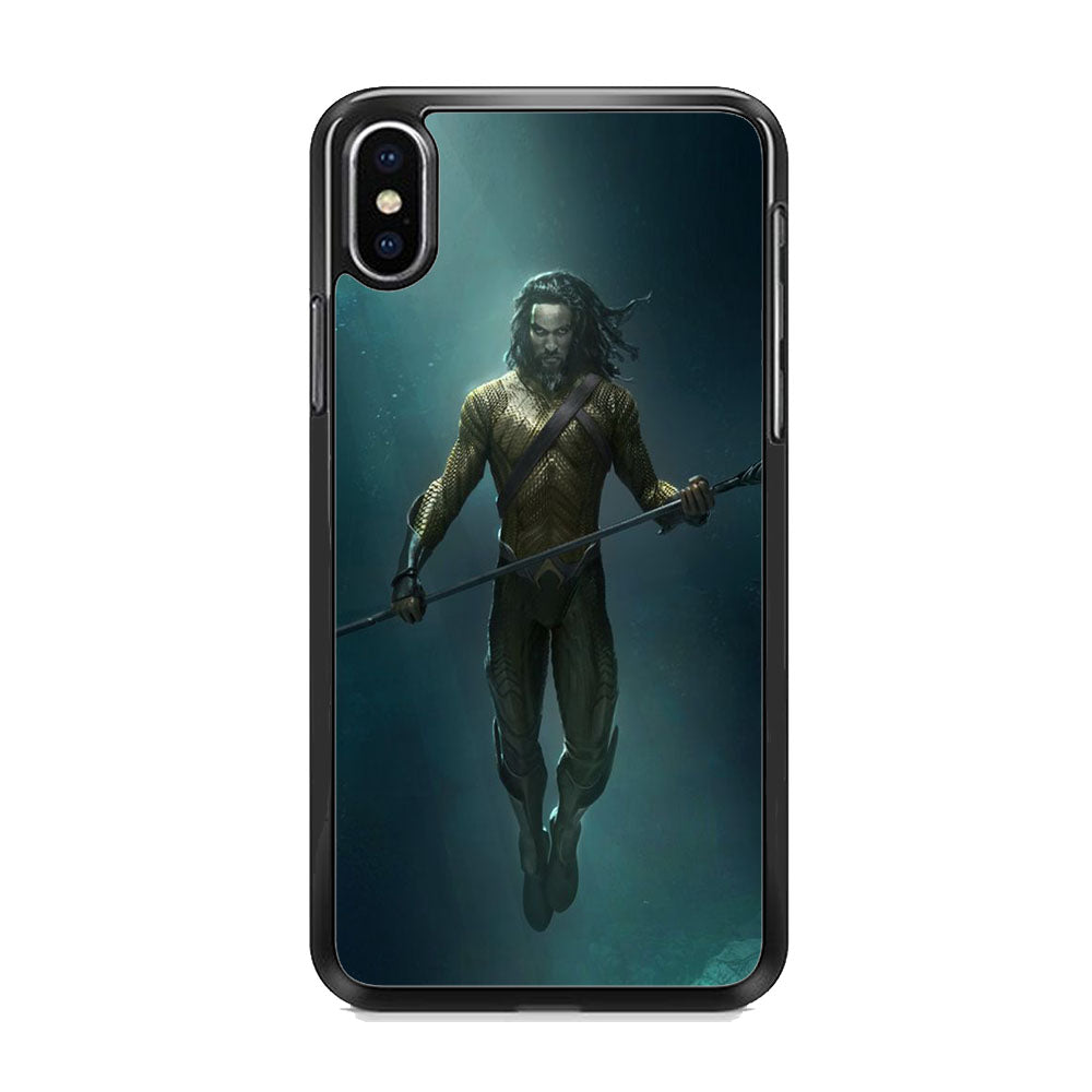 Aquaman Heroes Character iPhone Xs Case