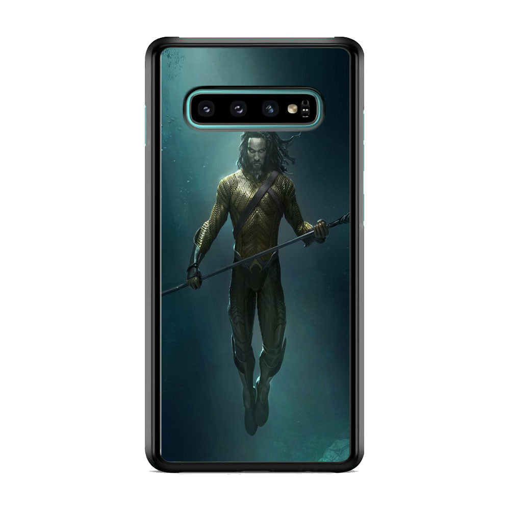 Aquaman Heroes Character Samsung Galaxy S10 Case