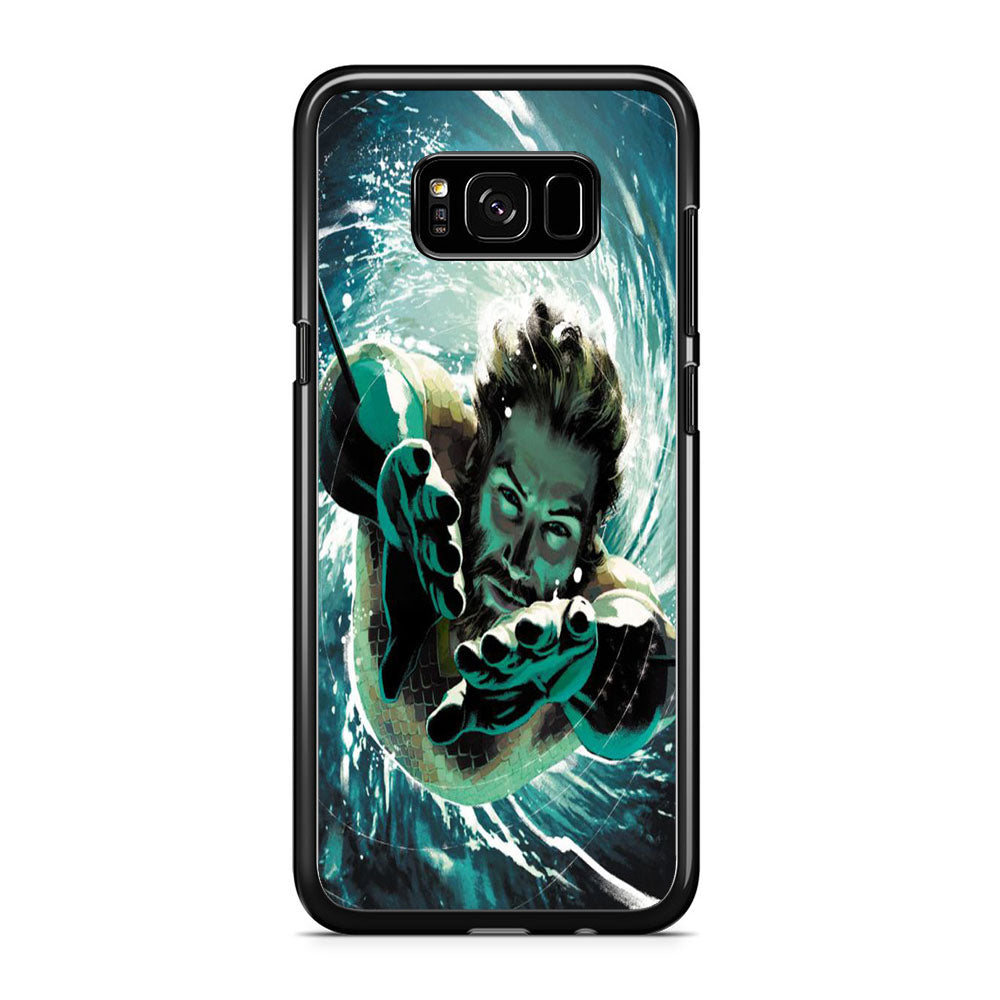 Aquaman Swimmingn In The Sea Samsung Galaxy S8 Case