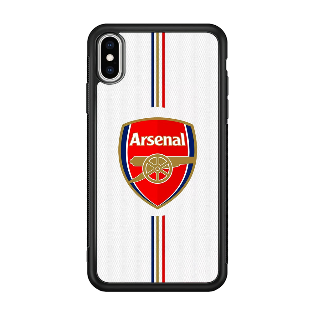 Arsenal FC Stripe iPhone XS Case
