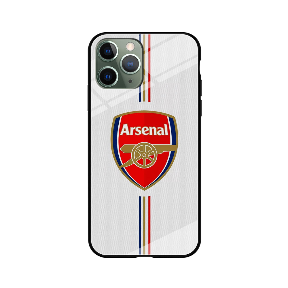Arsenal FC Stripe iPhone 11 Pro Max Case