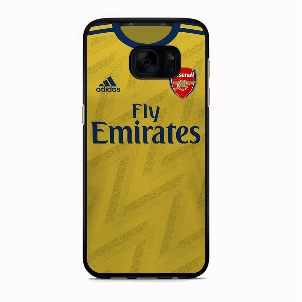 Arsenal Away Jersey Yellow Samsung Galaxy S7 Case