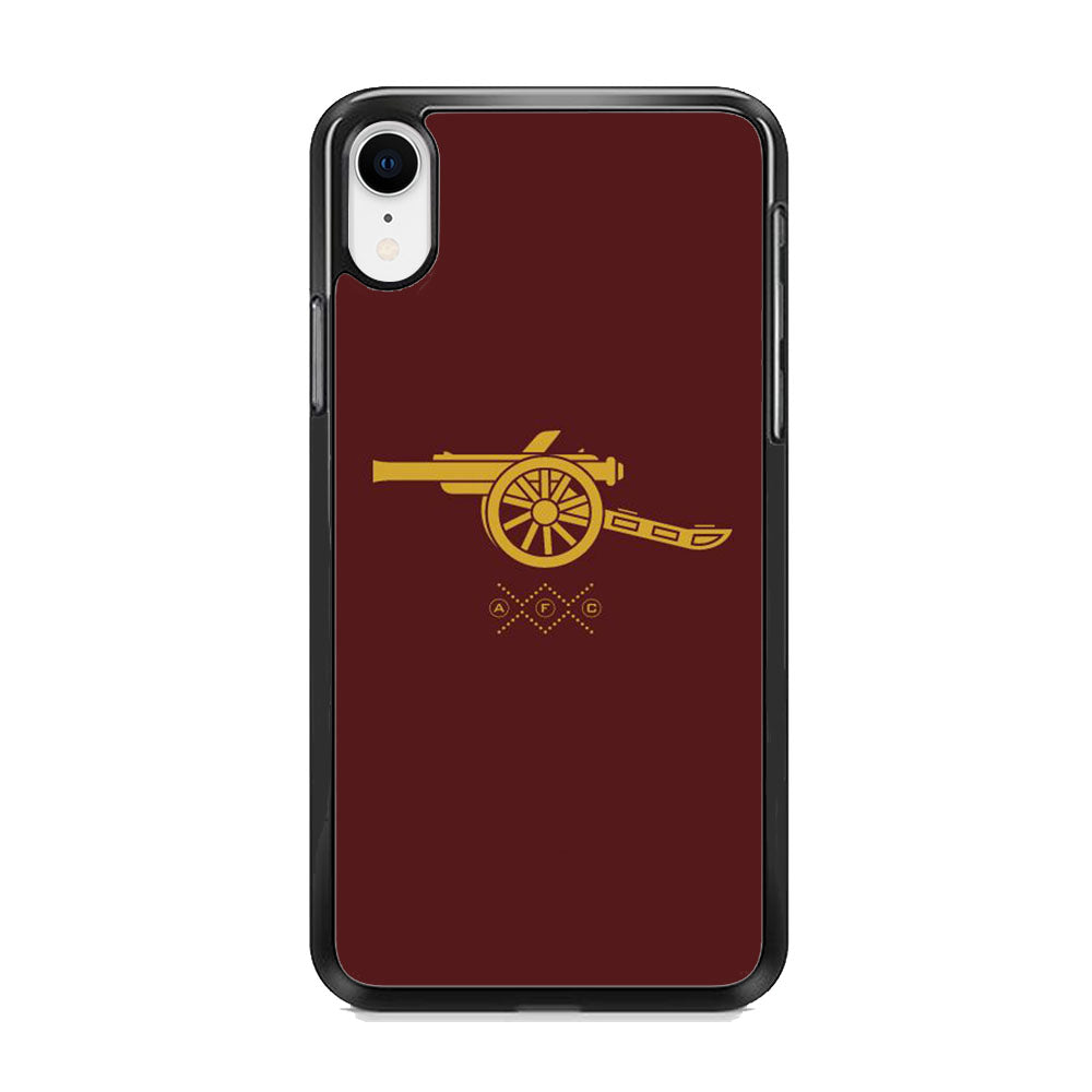 Arsenal Gooner Maroon iPhone XR Case