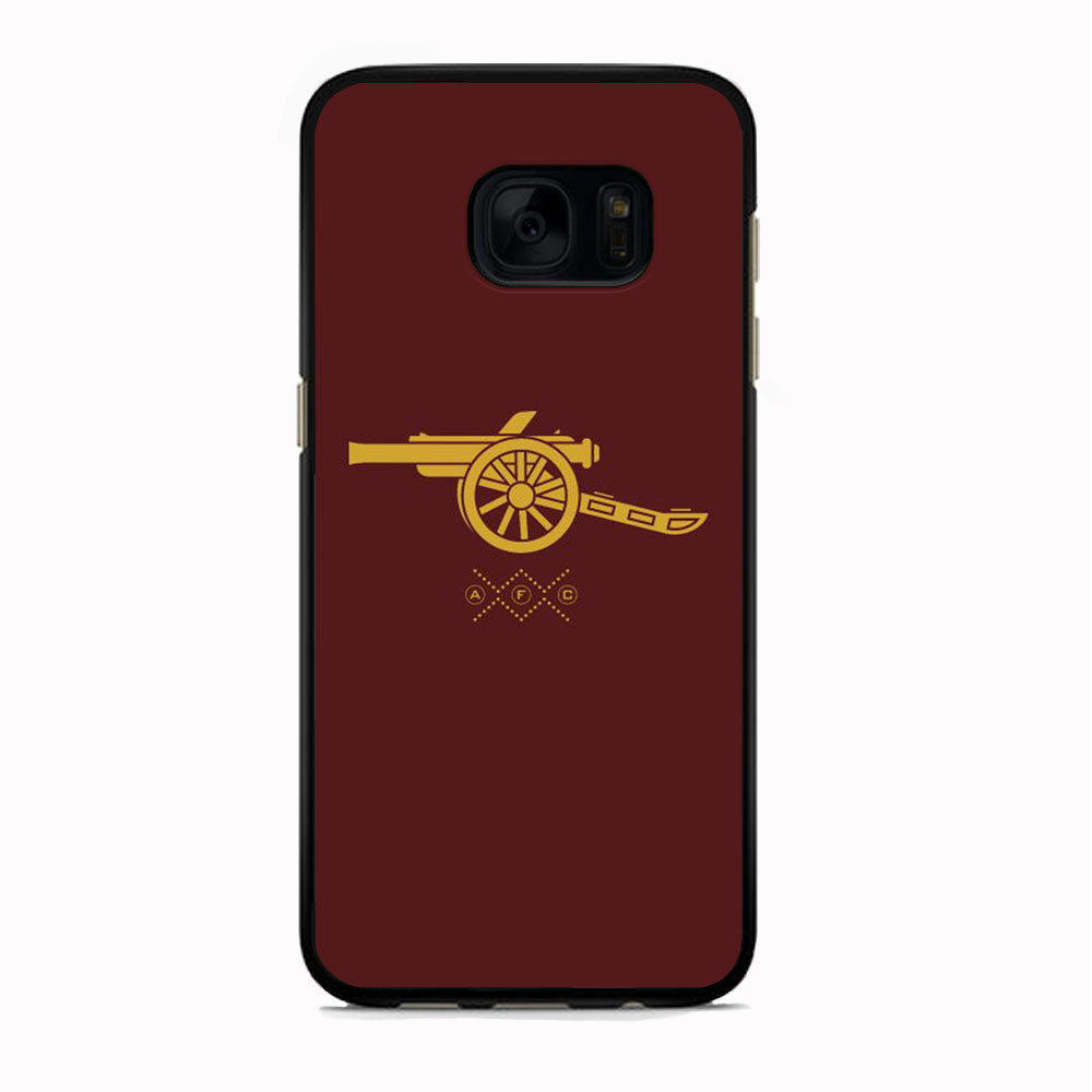 Arsenal Gooner Maroon Samsung Galaxy S7 Case