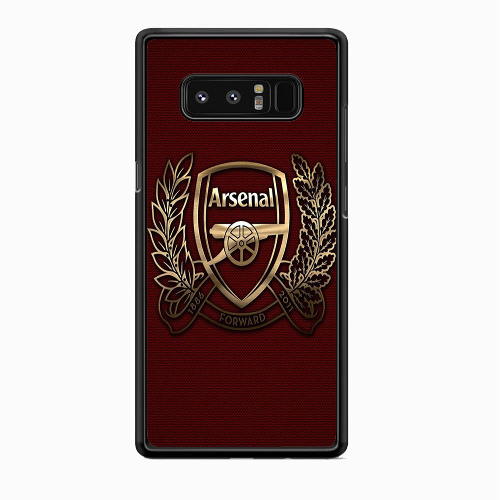 Arsenal Maroon Gold Logo Team Samsung Galaxy Note 8 Case