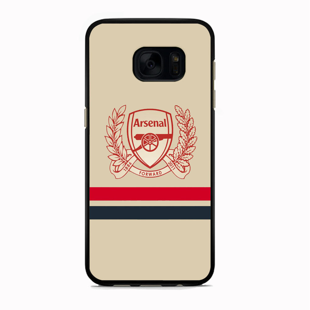 Arsenal Stripe Logo Samsung Galaxy S7 Case
