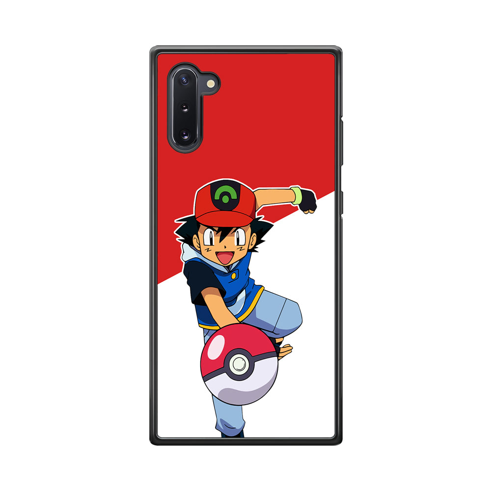 Ash Ketchum Pokeball Samsung Galaxy Note 10 Case