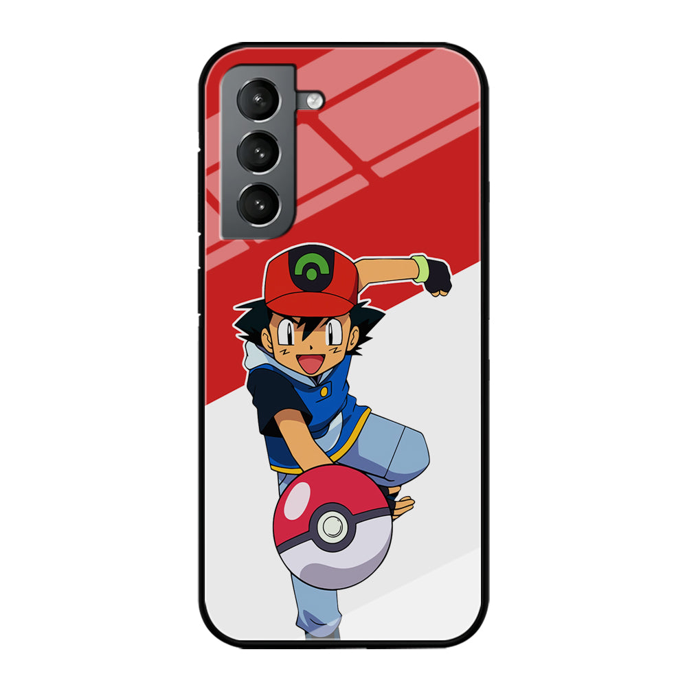 Ash Ketchum Pokeball Samsung Galaxy S21 Case