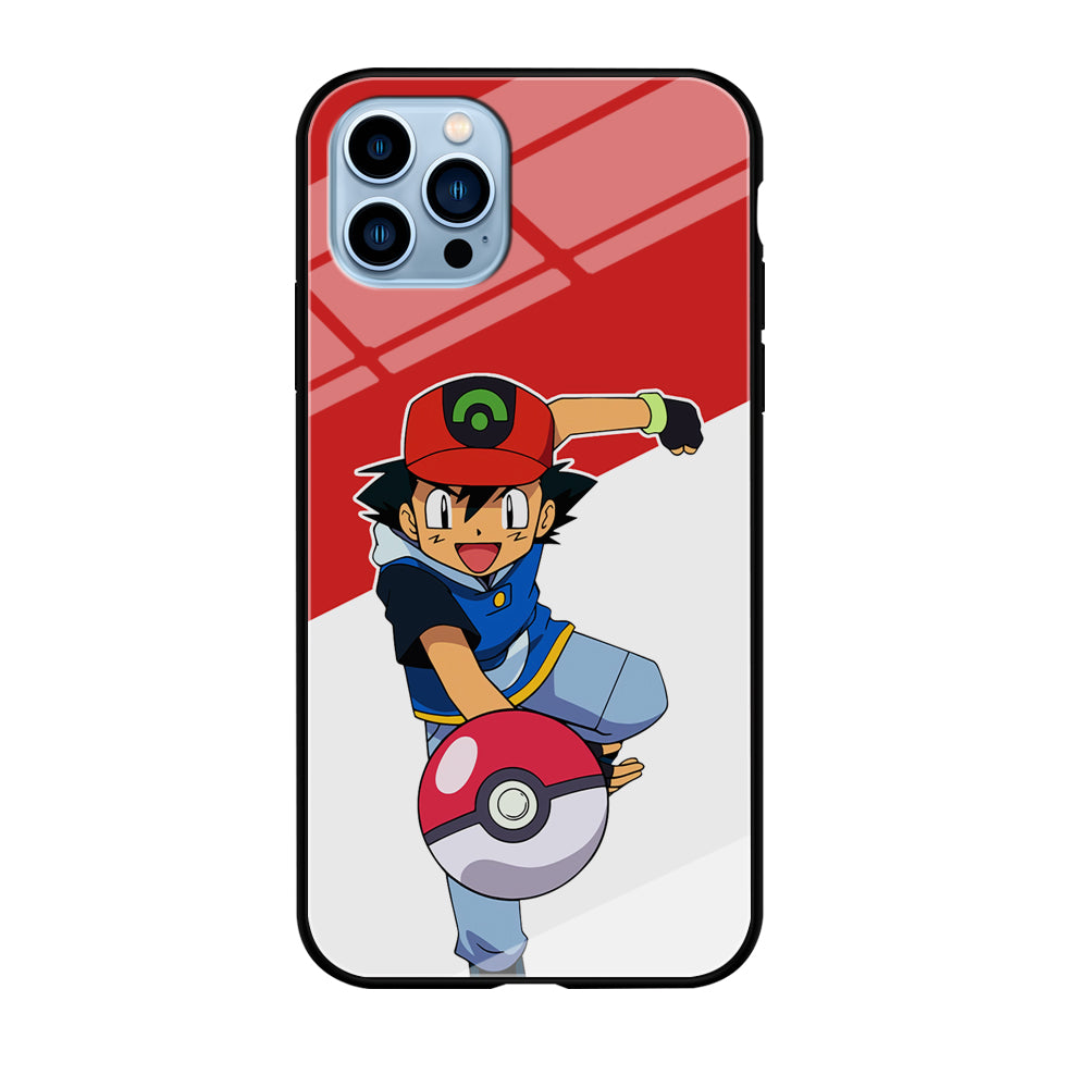 Ash Ketchum Pokeball iPhone 12 Pro Case