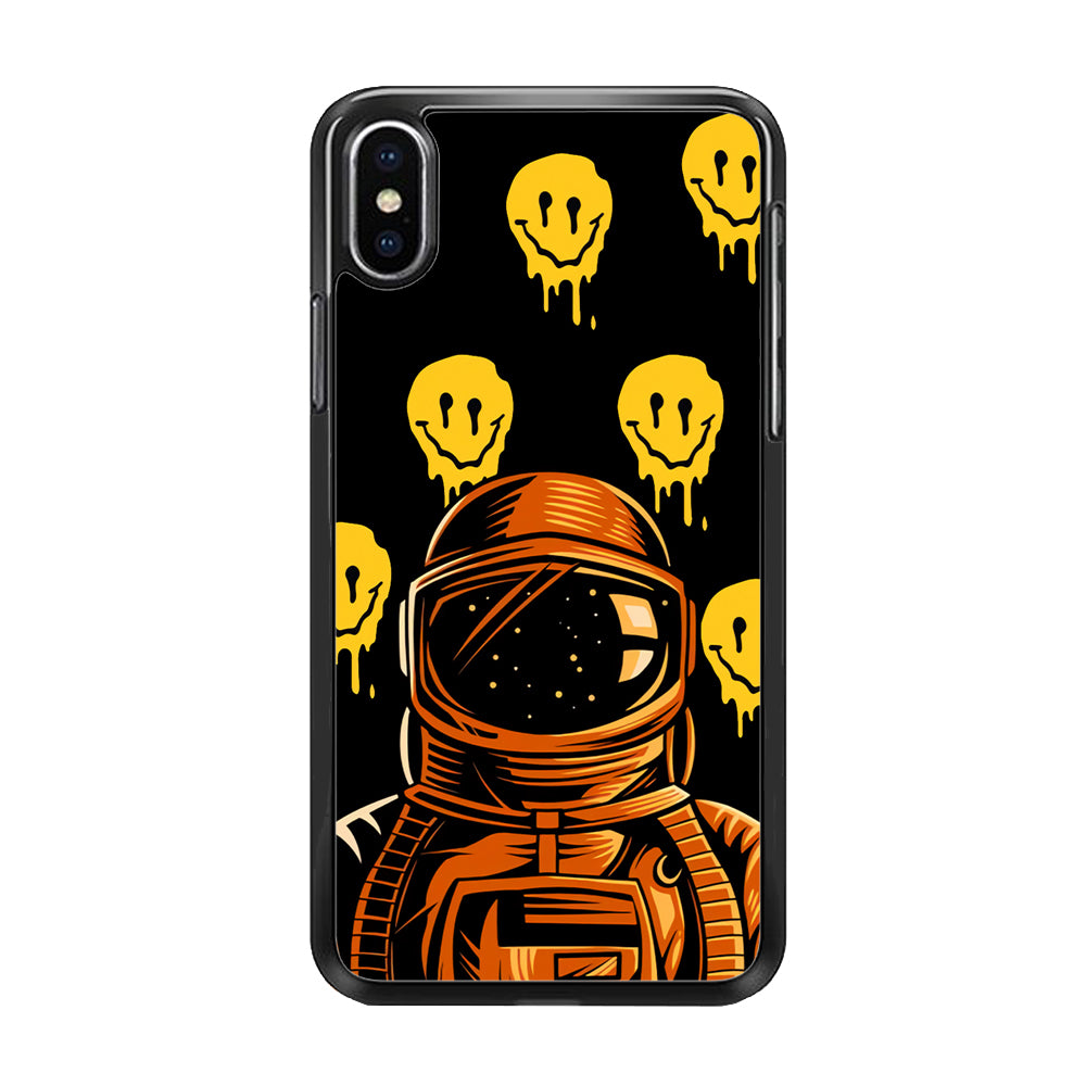 Astronaut Emoji Smile iPhone Xs Case
