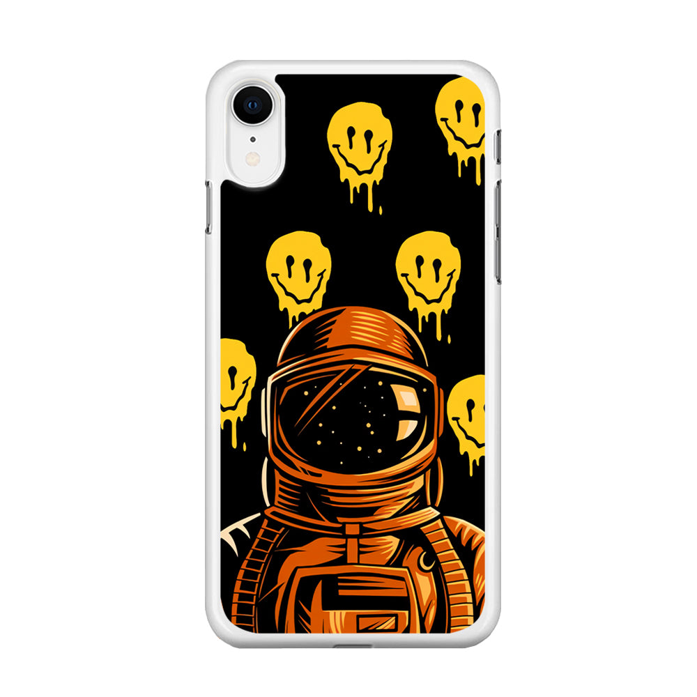 Astronaut Emoji Smile iPhone XR Case