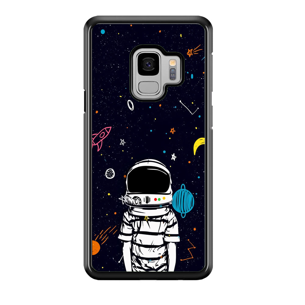 Astronaut Kids Space Samsung Galaxy S9 Case