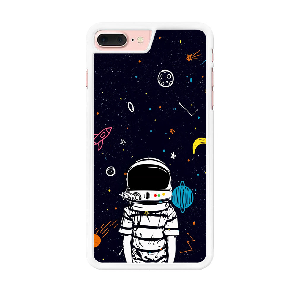 Astronaut Kids Space iPhone 8 Plus Case