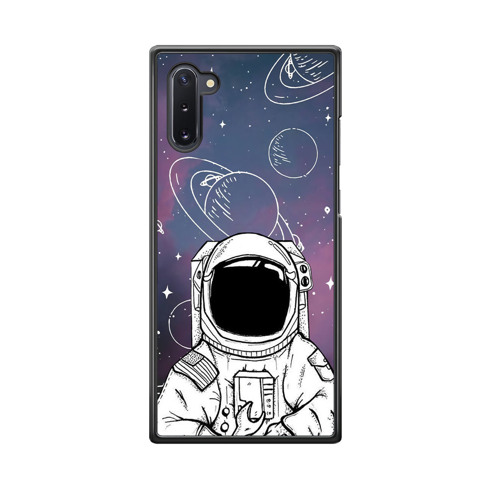 Astronaut White Space Samsung Galaxy Note 10 Case