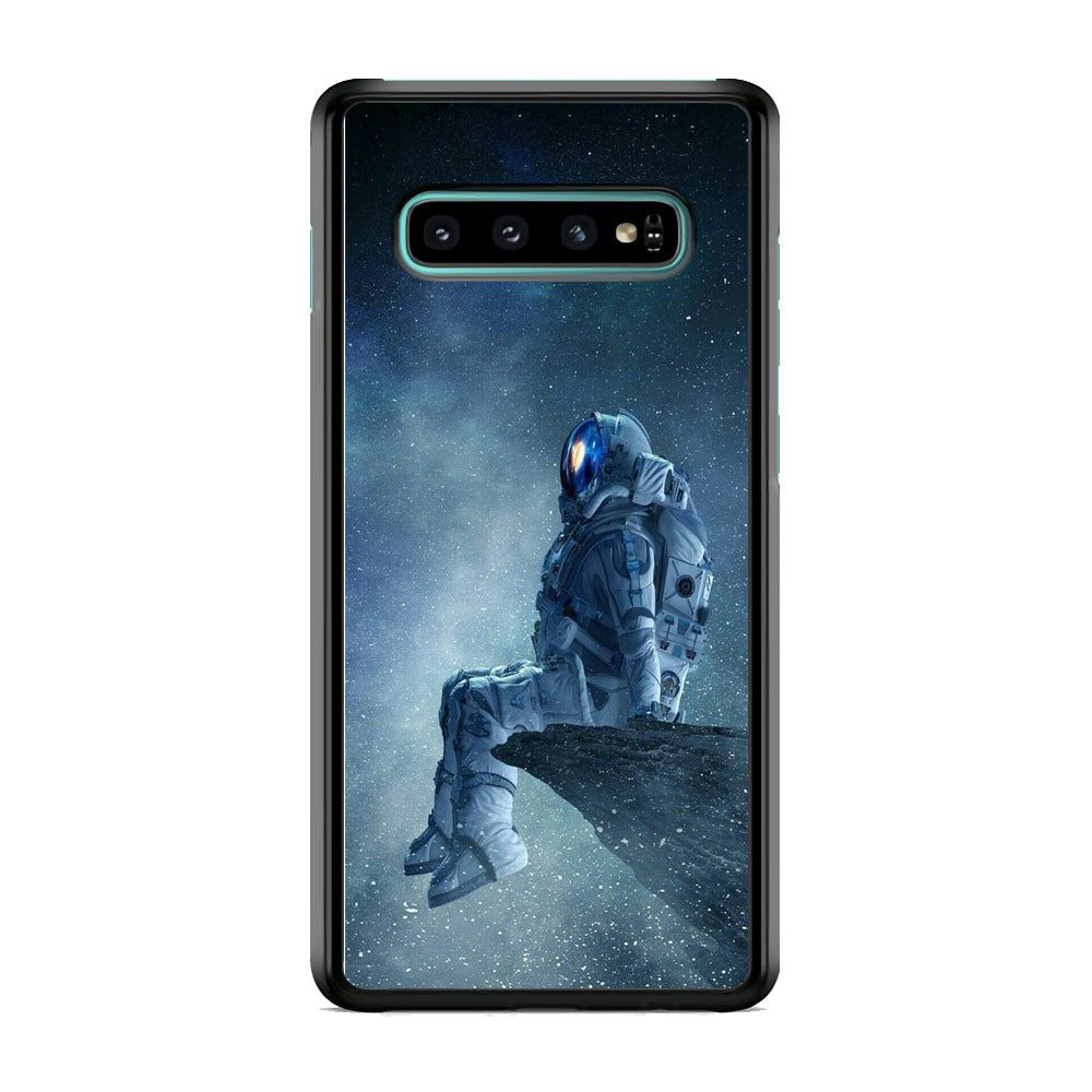 Astronaut Enjoy The Galaxy View Samsung Galaxy S10 Plus Case