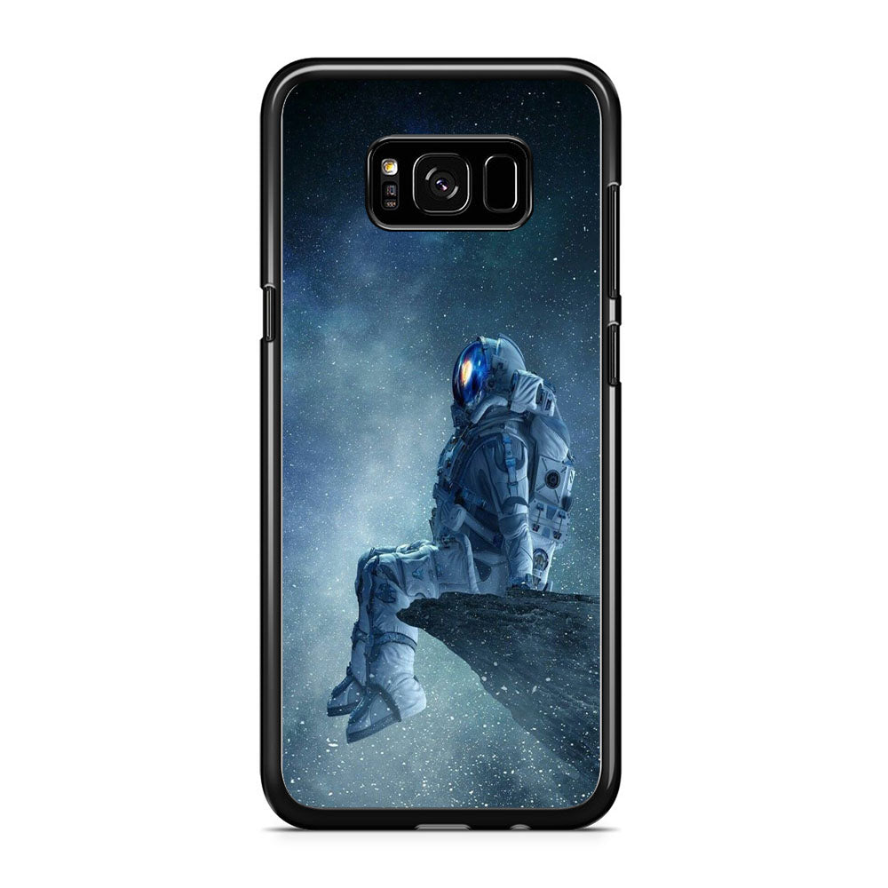 Astronaut Enjoy The Galaxy View Samsung Galaxy S8 Case