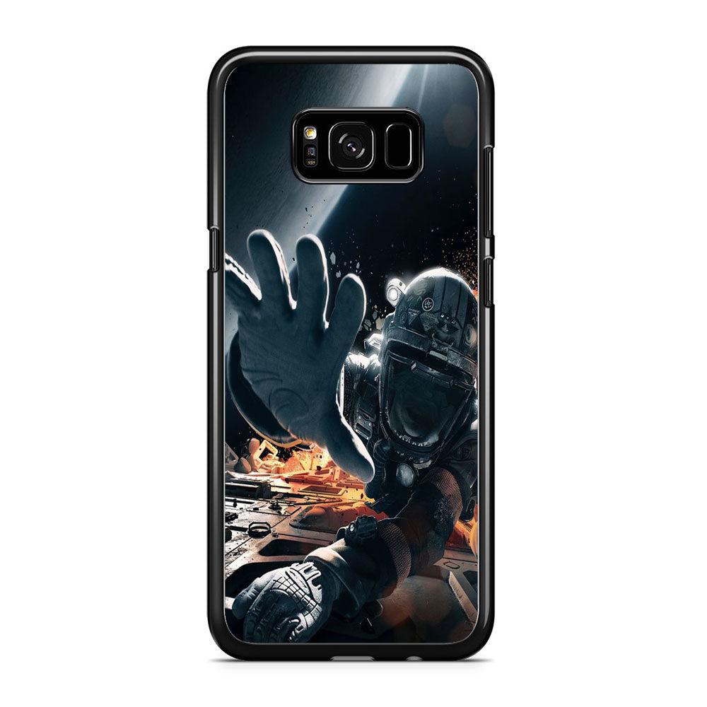 Astronaut Prone From Spacecraft Samsung Galaxy S8 Case