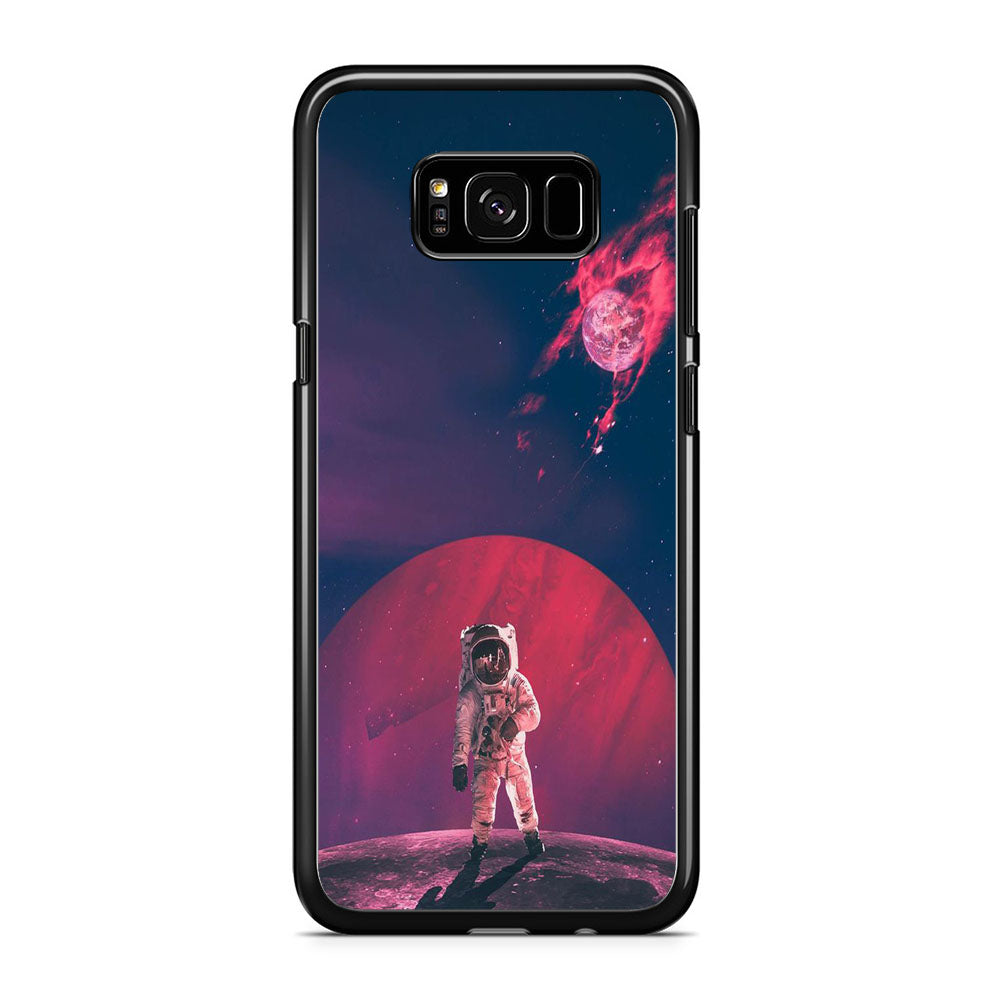 Astronaut Sunset From The Galaxy Samsung Galaxy S8 Case