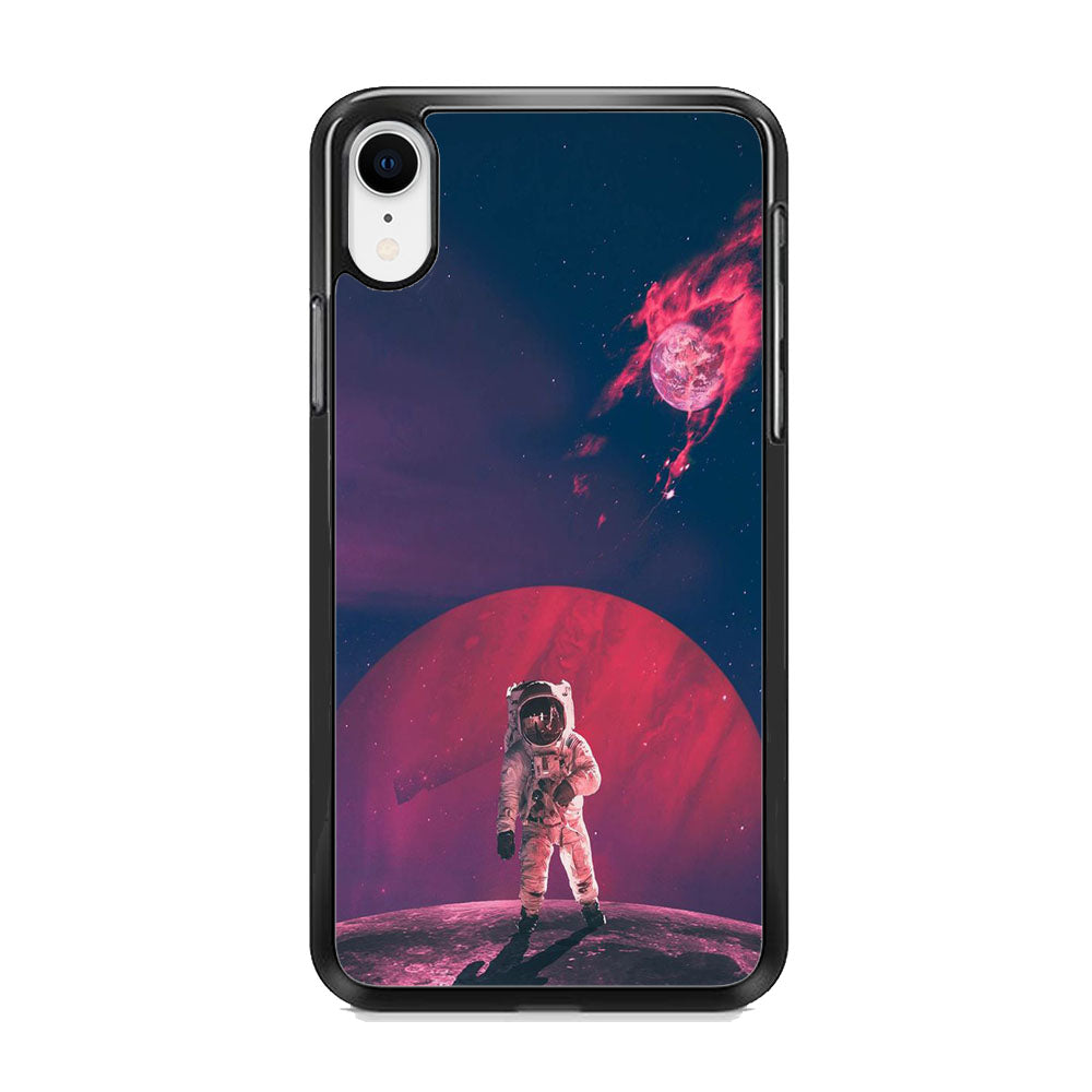 Astronaut Sunset From The Galaxy iPhone XR Case