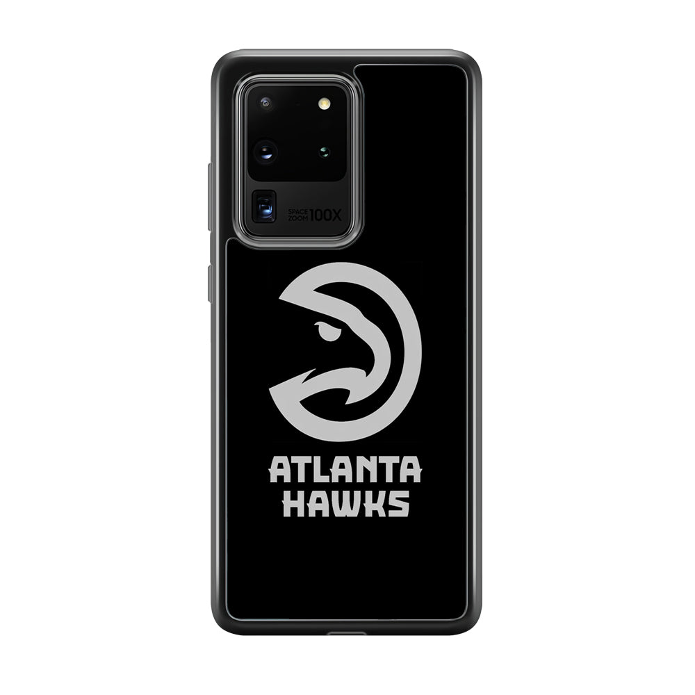 Atlanta Hawks Black Grey Samsung Galaxy S20 Ultra Case