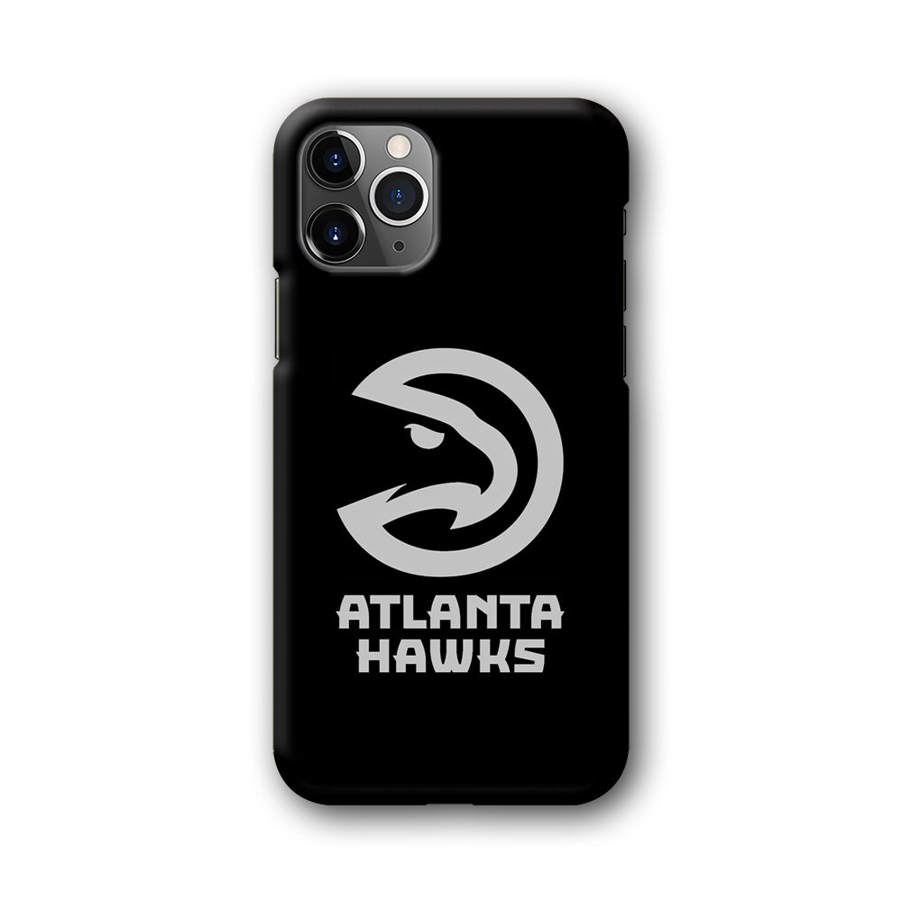 Atlanta Hawks Black Grey iPhone 11 Pro Case