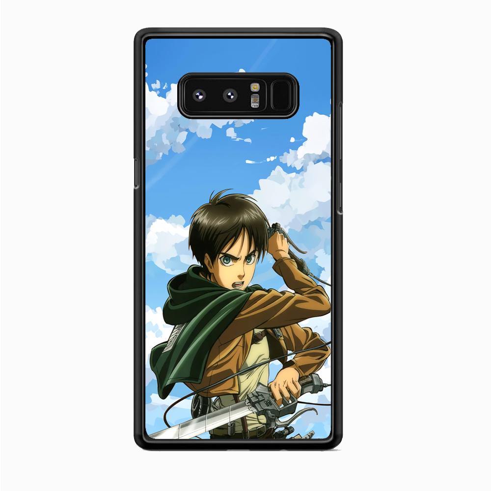 Attack on Titan Eren Jaeger Samsung Galaxy Note 8 Case - ezzyst
