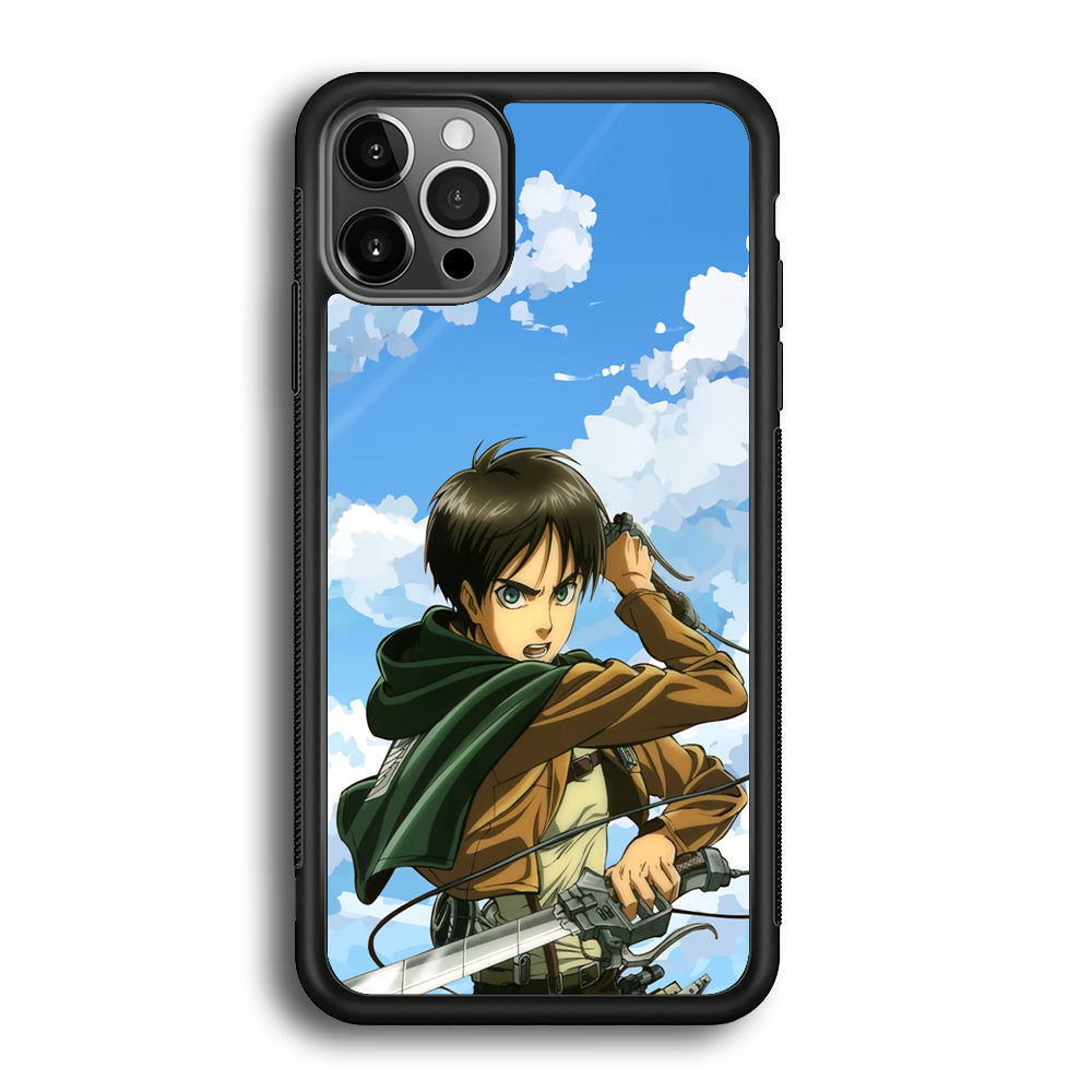 Attack on Titan Eren Jaeger iPhone 12 Pro Case
