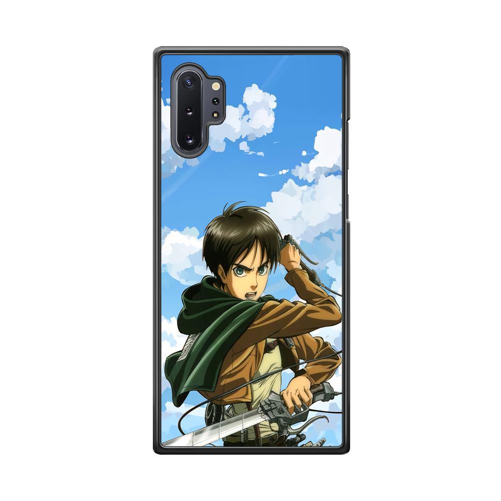 Attack on Titan Eren Jaeger Samsung Galaxy Note 10 Plus Case - ezzyst