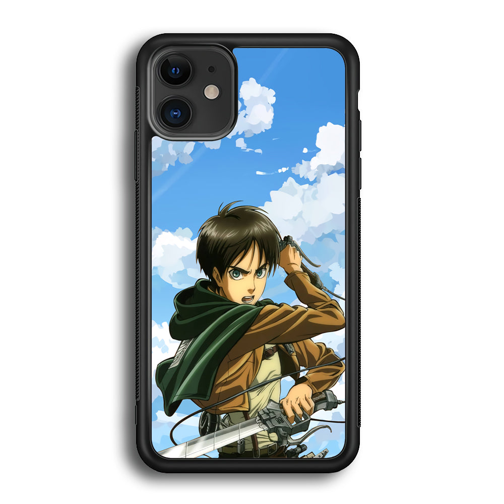 Attack on Titan Eren Jaeger iPhone 12 Case