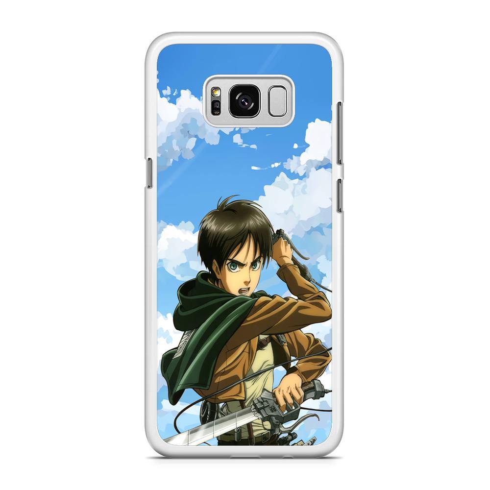 Attack on Titan Eren Jaeger Samsung Galaxy S8 Plus Case - ezzyst