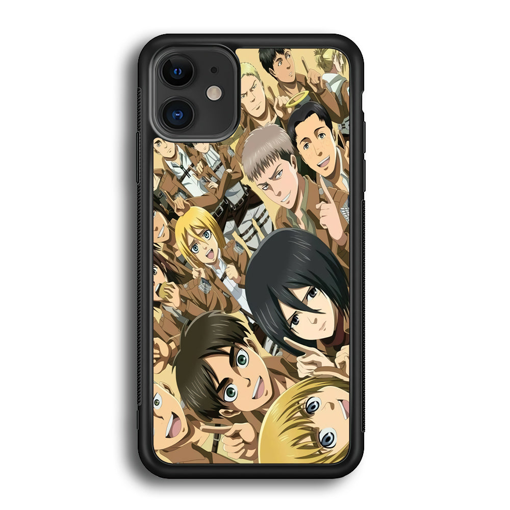 Attack on Titan Family iPhone 12 Case